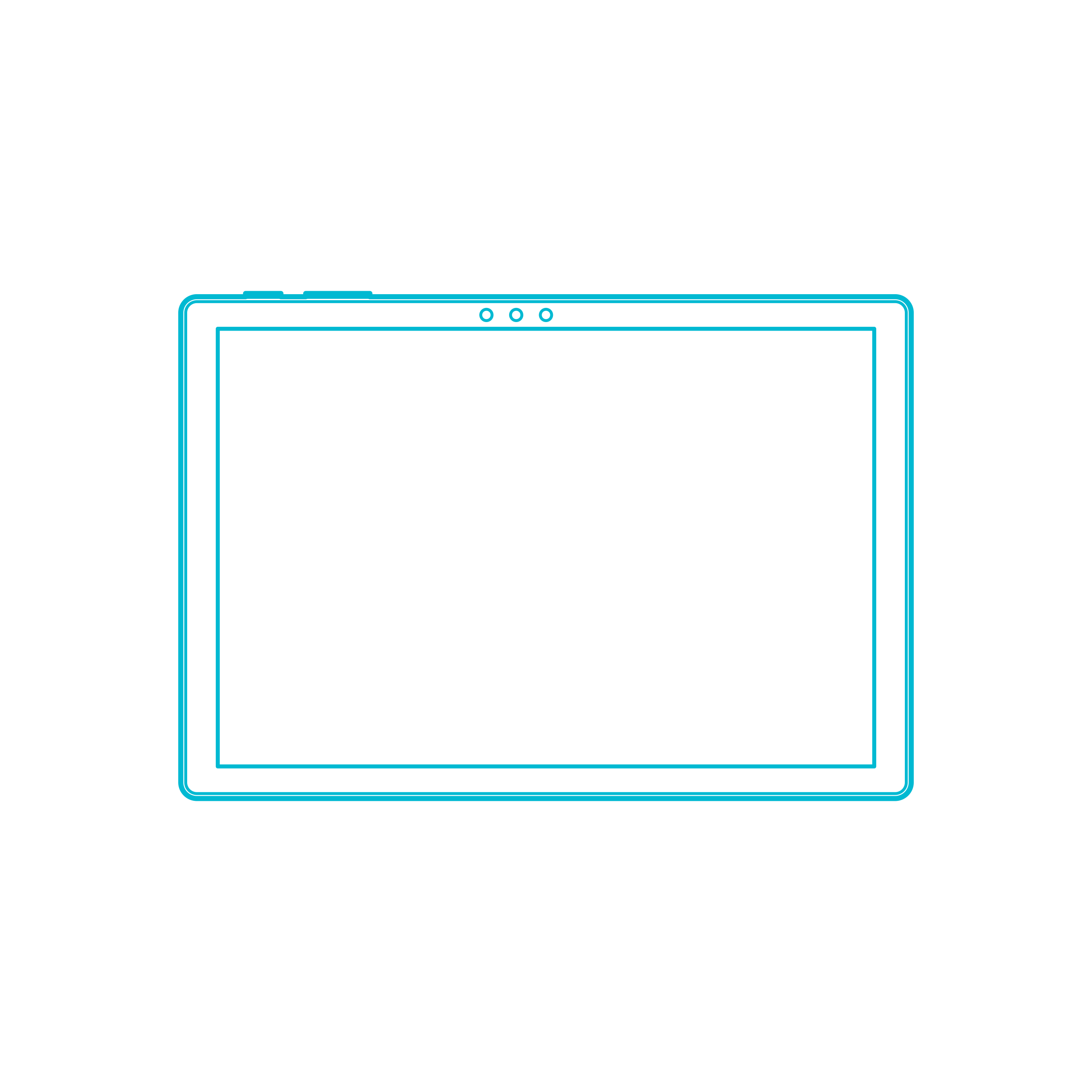 Digital Microsoft Surface Computers Microsoft Surface Pro 5Th Gen Digital Sketch Svg Design Free Vectors